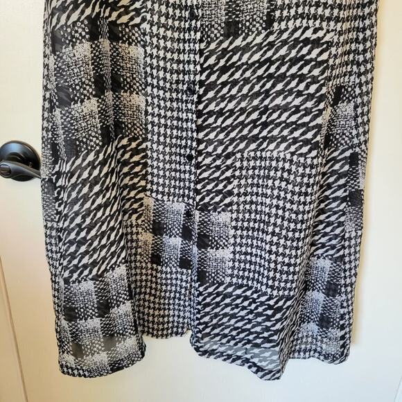 M.Sou Patterned Sheer Cardigan - Size Medium - Excellent! - Picture 5 of 6
